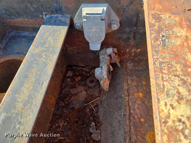 image for item EU3719 1981 TrailMobile 60-LDD-3SFG lowboy equipment trailer