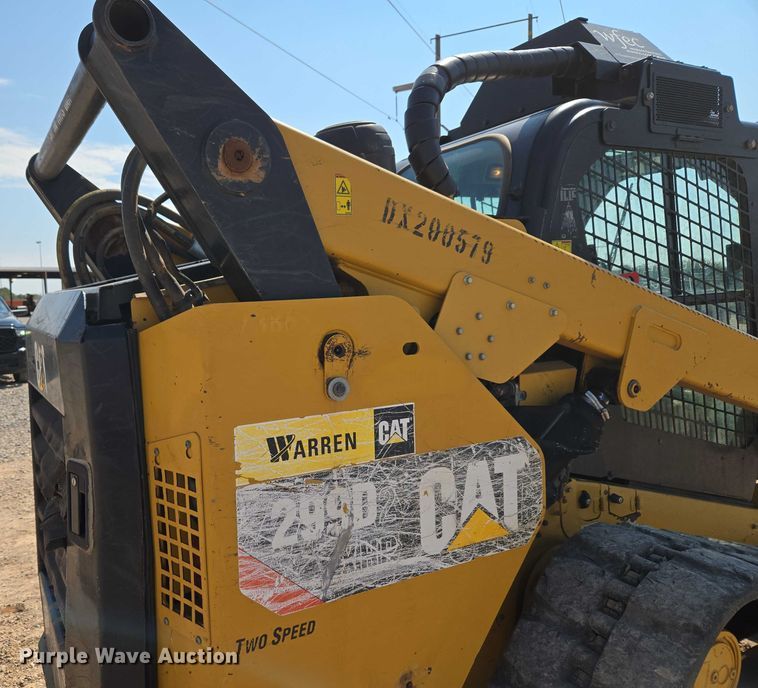 image for item EU3720 2016 Caterpillar 299D2 XHP tracked skid steer loader