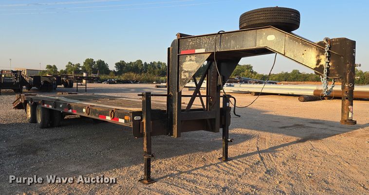 image for item EU3722 1995 Belshe DT-255 equipment trailer