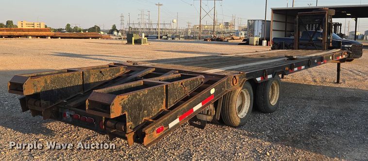 image for item EU3722 1995 Belshe DT-255 equipment trailer