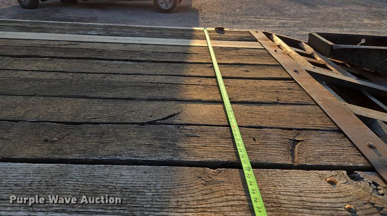 image for item EU3722 1995 Belshe DT-255 equipment trailer