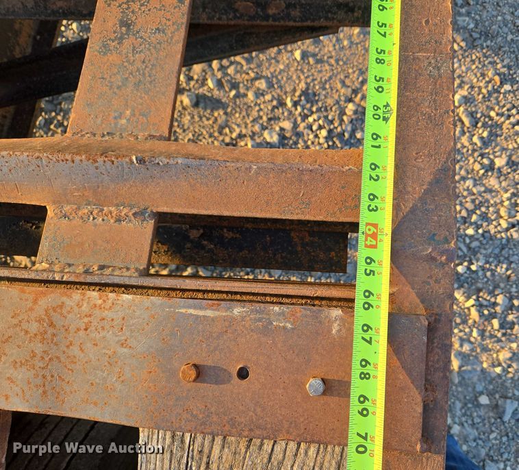 image for item EU3722 1995 Belshe DT-255 equipment trailer