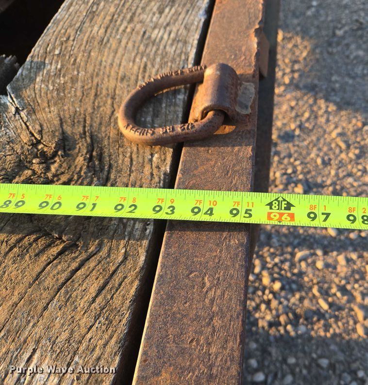 image for item EU3722 1995 Belshe DT-255 equipment trailer