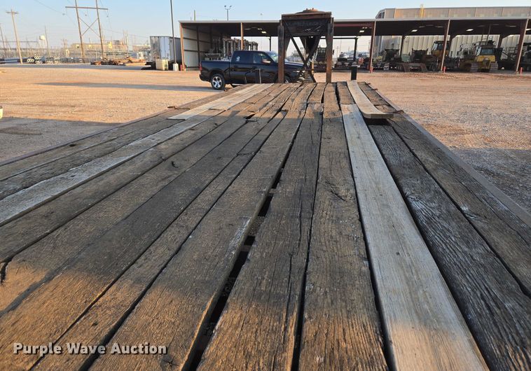 image for item EU3722 1995 Belshe DT-255 equipment trailer