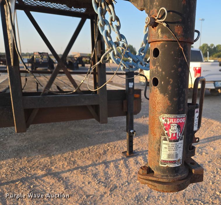 image for item EU3722 1995 Belshe DT-255 equipment trailer