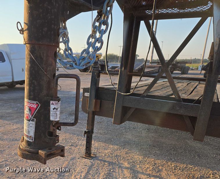 image for item EU3722 1995 Belshe DT-255 equipment trailer