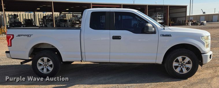 image for item EU3723 2015 Ford F150 SuperCab pickup truck