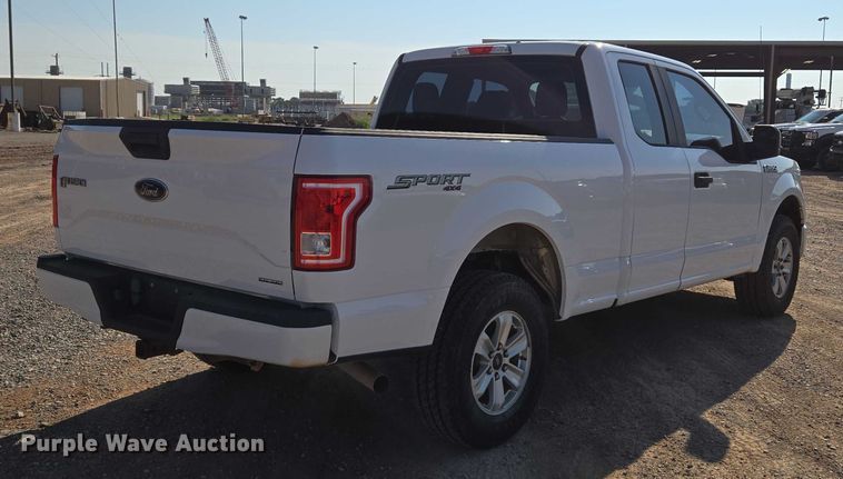 image for item EU3723 2015 Ford F150 SuperCab pickup truck