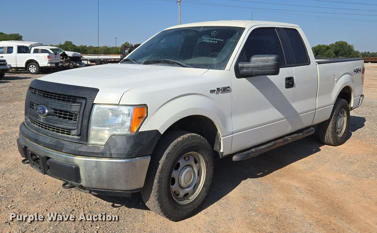 image for item EU3724 2013 Ford F150 SuperCab pickup truck