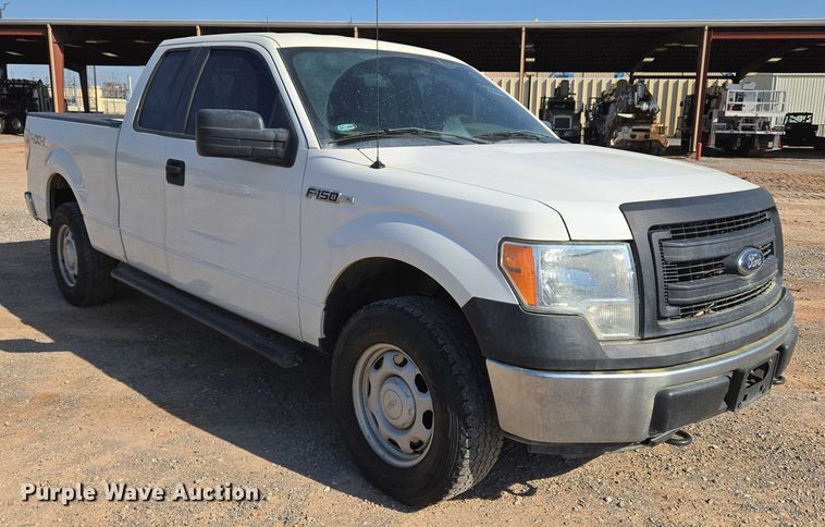 image for item EU3724 2013 Ford F150 SuperCab pickup truck