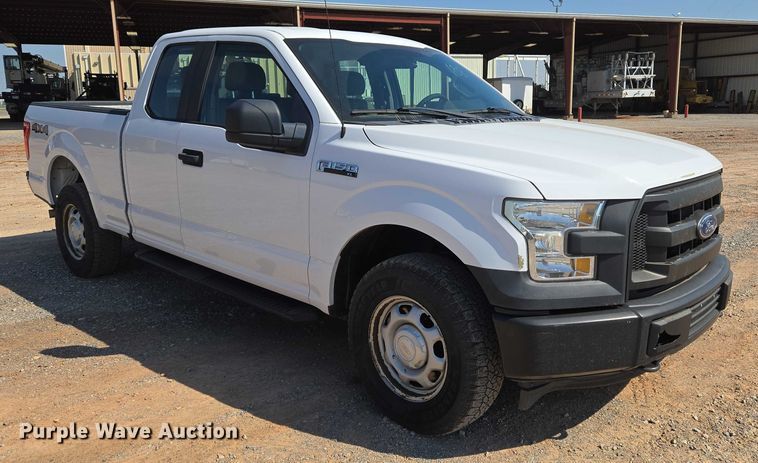 image for item EU3727 2017 Ford F150 SuperCab pickup truck