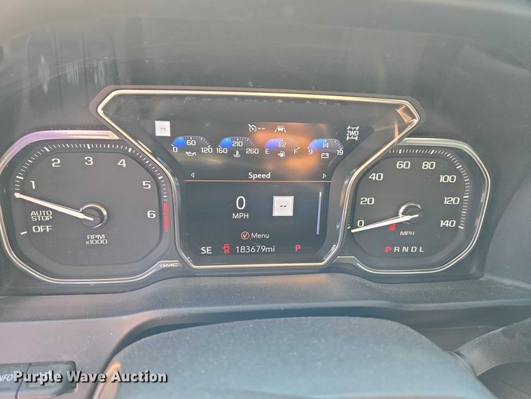 image for item EU3728 2019 GMC Sierra 1500 Crew Cab pickup truck