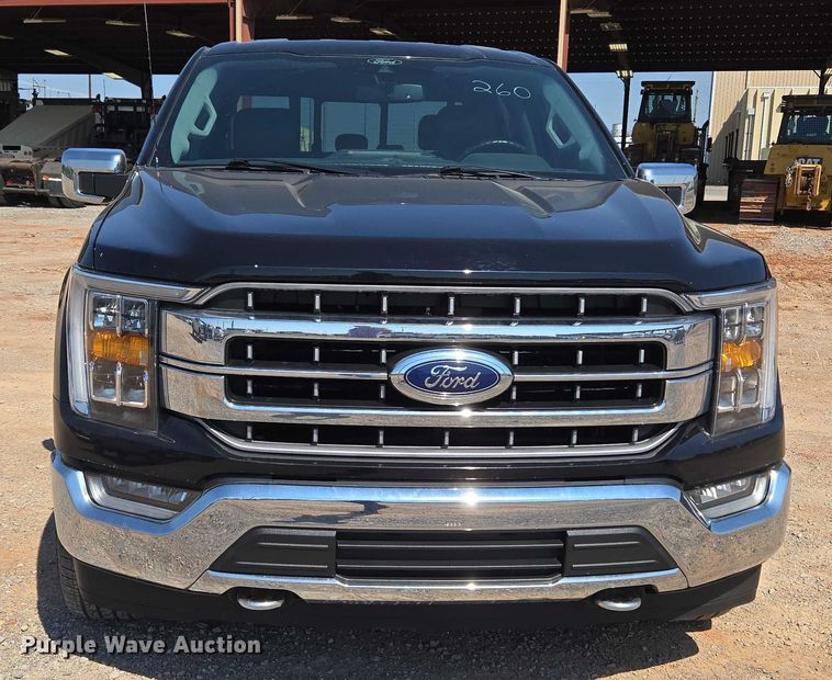 image for item EU3730 2021 Ford F150 SuperCrew pickup truck