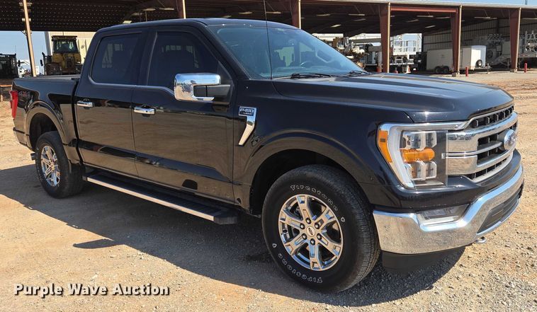 image for item EU3730 2021 Ford F150 SuperCrew pickup truck