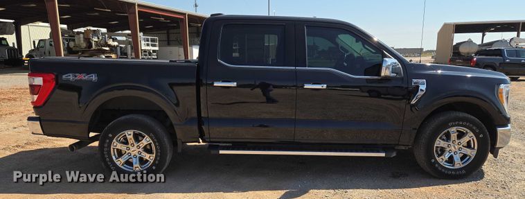 image for item EU3730 2021 Ford F150 SuperCrew pickup truck