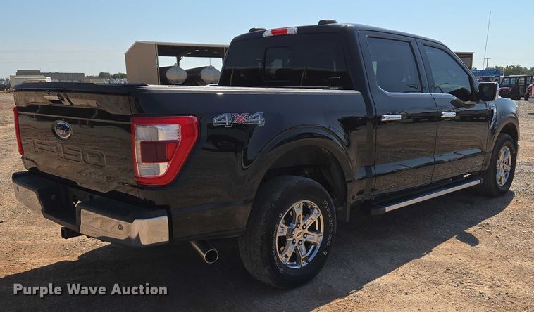 image for item EU3730 2021 Ford F150 SuperCrew pickup truck