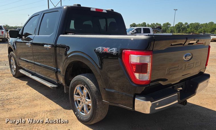 image for item EU3730 2021 Ford F150 SuperCrew pickup truck