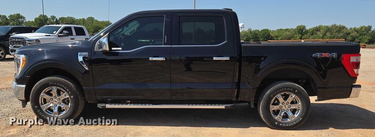 image for item EU3730 2021 Ford F150 SuperCrew pickup truck