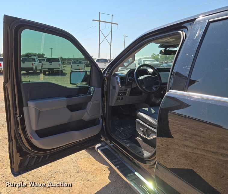 image for item EU3730 2021 Ford F150 SuperCrew pickup truck