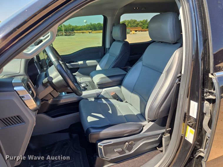 image for item EU3730 2021 Ford F150 SuperCrew pickup truck