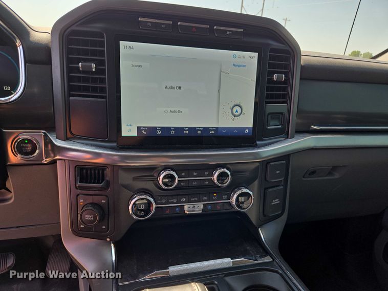 image for item EU3730 2021 Ford F150 SuperCrew pickup truck