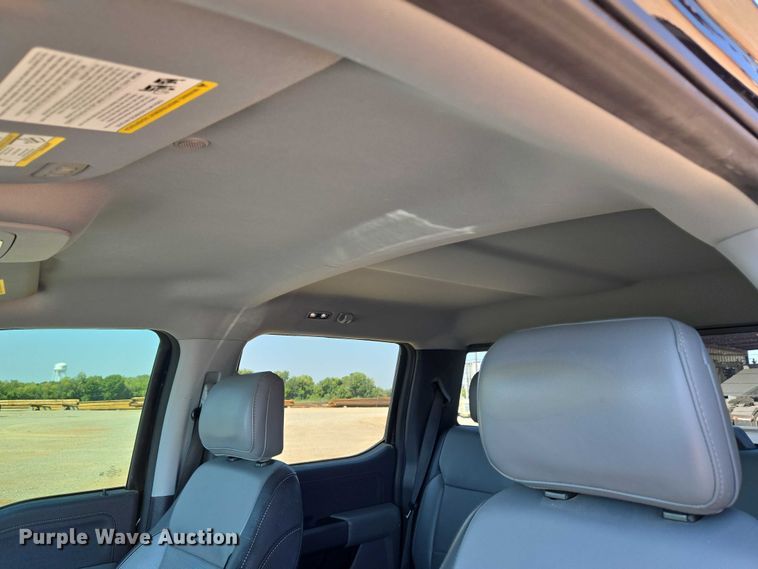 image for item EU3730 2021 Ford F150 SuperCrew pickup truck