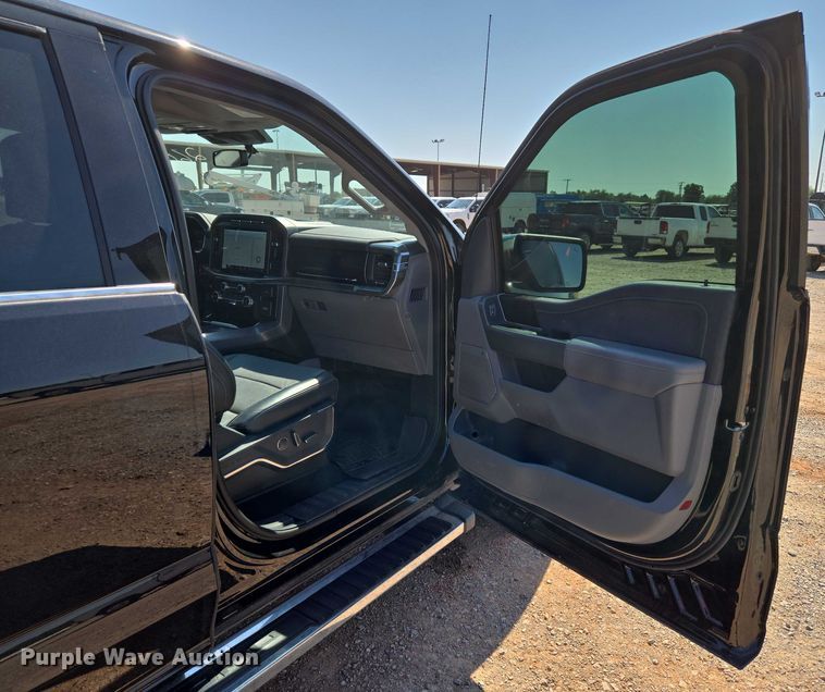 image for item EU3730 2021 Ford F150 SuperCrew pickup truck