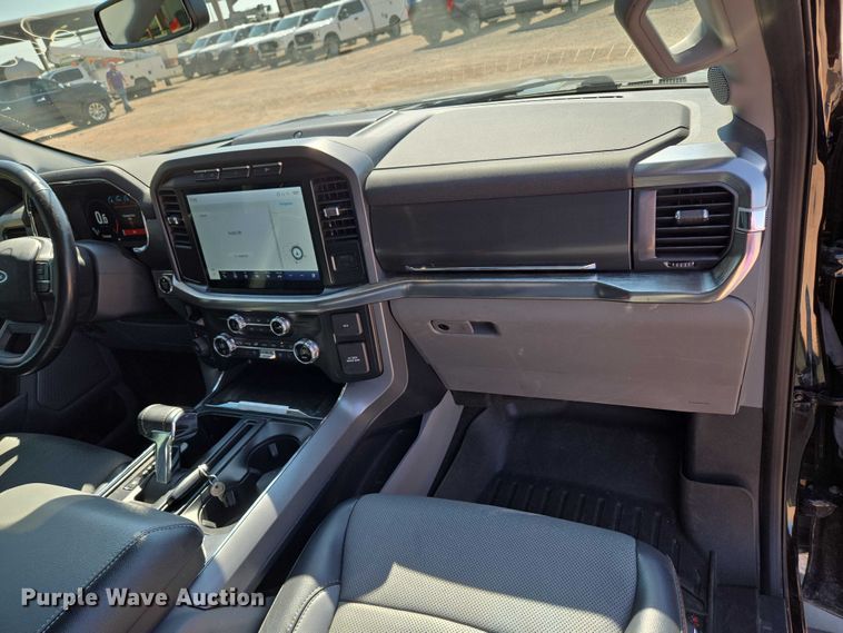 image for item EU3730 2021 Ford F150 SuperCrew pickup truck