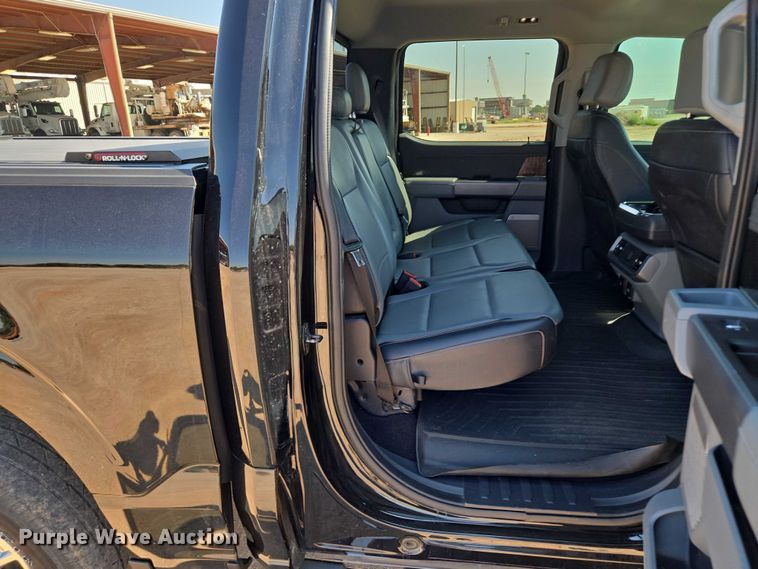 image for item EU3730 2021 Ford F150 SuperCrew pickup truck