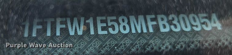 image for item EU3730 2021 Ford F150 SuperCrew pickup truck