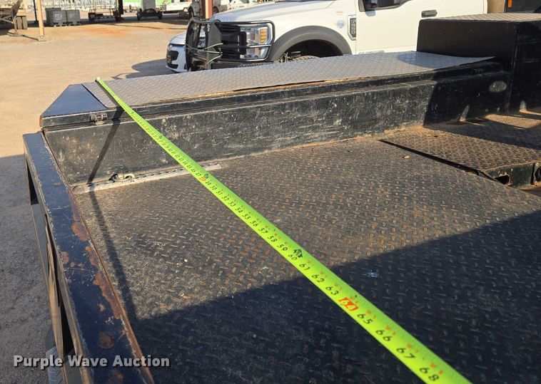 image for item EU3735 2020 Ford F550 SuperCab flatbed truck