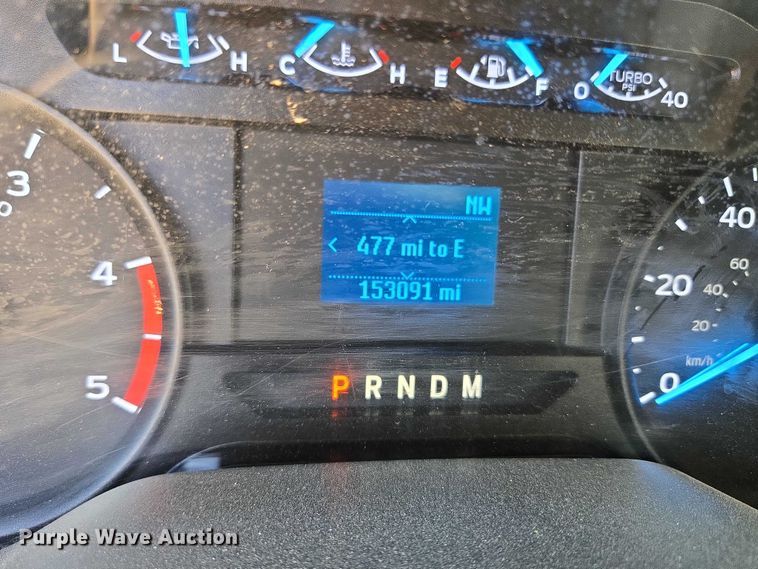 image for item EU3735 2020 Ford F550 SuperCab flatbed truck