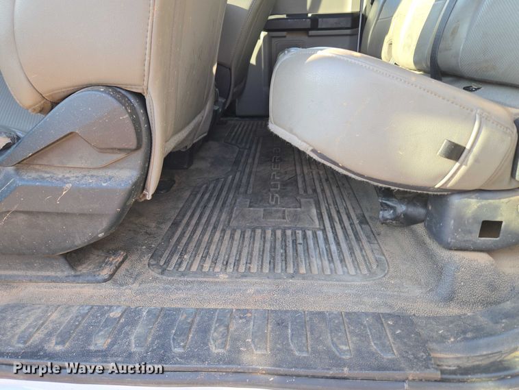 image for item EU3735 2020 Ford F550 SuperCab flatbed truck