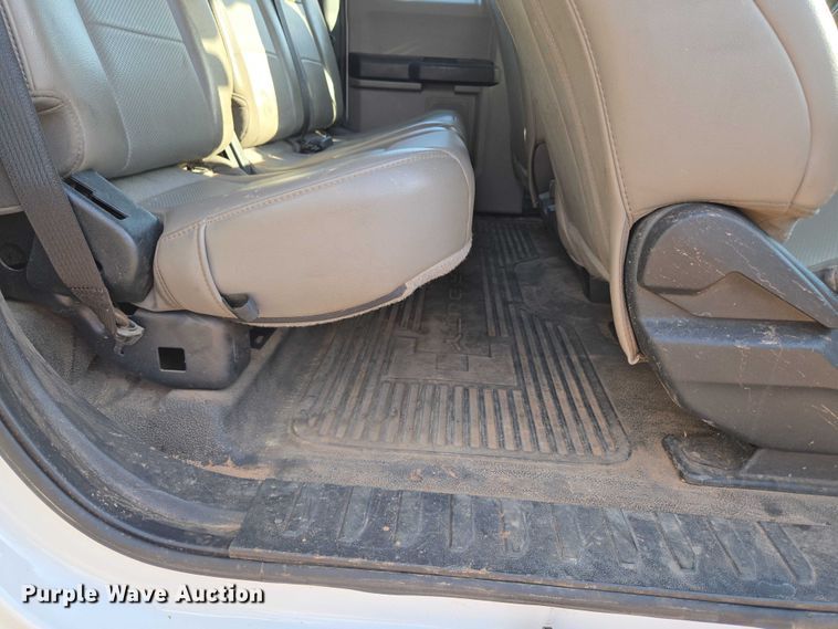 image for item EU3735 2020 Ford F550 SuperCab flatbed truck