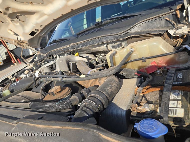 image for item EU3735 2020 Ford F550 SuperCab flatbed truck