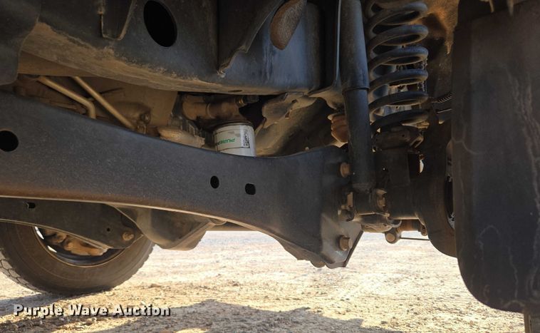 image for item EU3735 2020 Ford F550 SuperCab flatbed truck