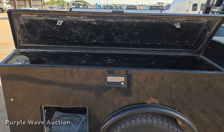 image for item EU3736 2019 Ford F550 SuperCab flatbed truck