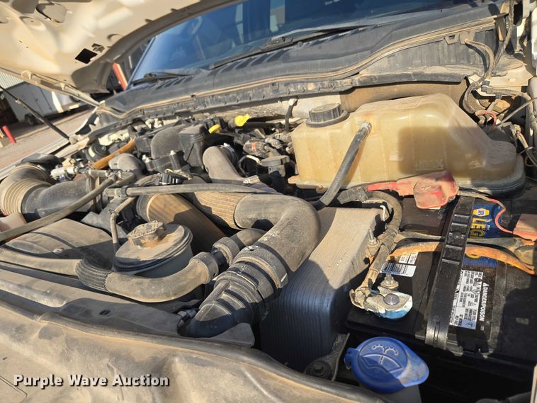 image for item EU3736 2019 Ford F550 SuperCab flatbed truck