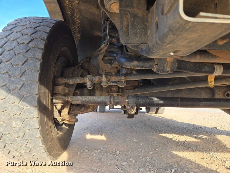 image for item EU3736 2019 Ford F550 SuperCab flatbed truck