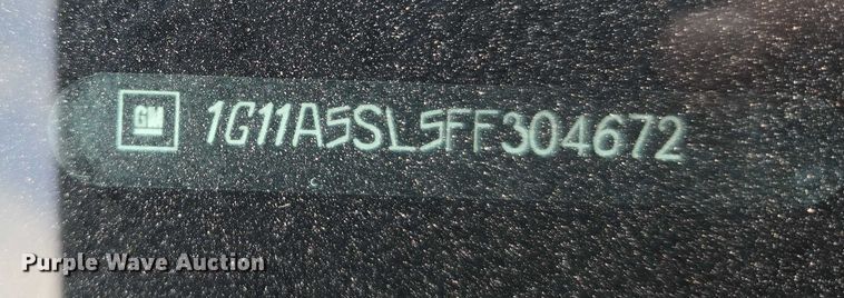 image for item EU3737 2015 Chevrolet Malibu LS 