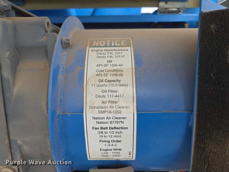 image for item EU3740 2002 Genie Z-60/34 boom lift