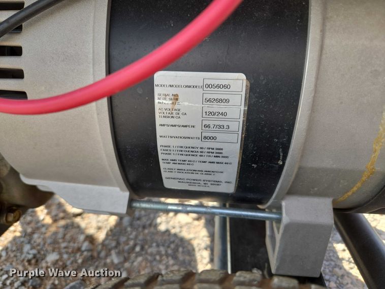 image for item EU3748 (5) generators 