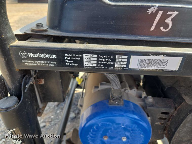 image for item EU3748 (5) generators 