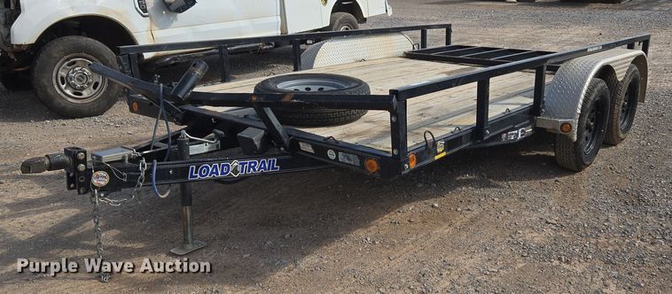 image for item EU3750 2022 Load Trail utility trailer