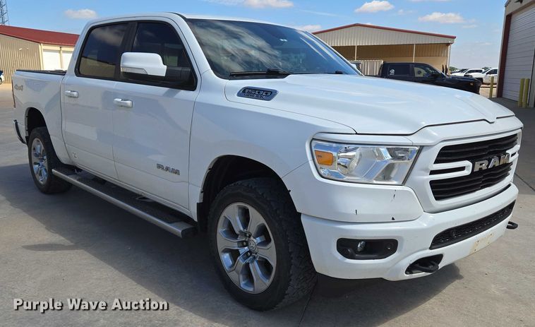 image for item EU3764 2019 RAM 1500 Crew Cab pickup truck