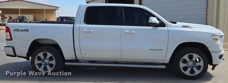 image for item EU3764 2019 RAM 1500 Crew Cab pickup truck