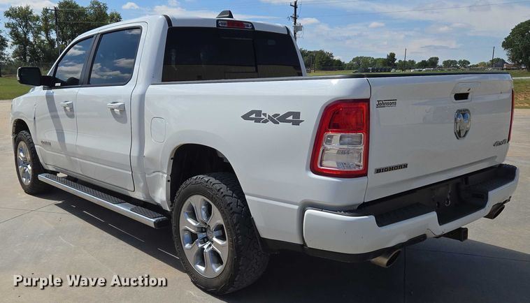 image for item EU3764 2019 RAM 1500 Crew Cab pickup truck