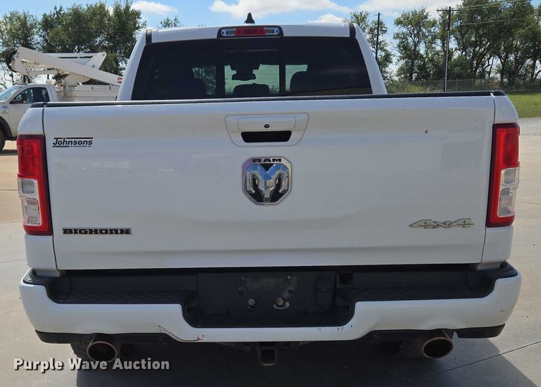 image for item EU3764 2019 RAM 1500 Crew Cab pickup truck