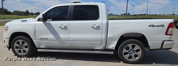 image for item EU3764 2019 RAM 1500 Crew Cab pickup truck