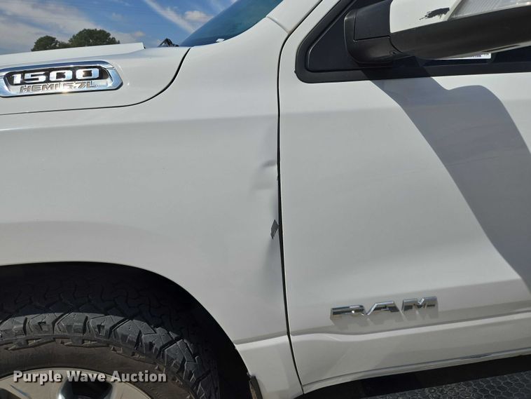 image for item EU3764 2019 RAM 1500 Crew Cab pickup truck